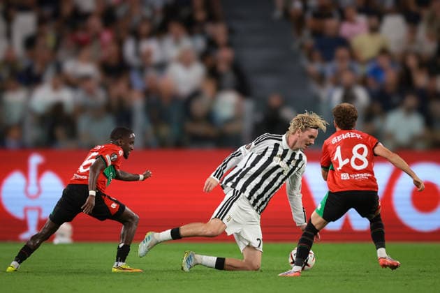 Juventus v NEC Nijmegen - UEFA Europa League - Season 2026-2027 Turin, Italy, 17th September 2026. during the Juventus vs NEC Nijmegen UEFA Europa League, Group Phase, match at Juventus Stadium, Turin. Picture credit should read: Jonathan Moscrop Turin Juventus Stadium Italy