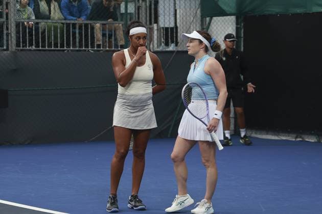 RECORD DATE NOT STATED Victoria Luiza Barros Nauhany Vitoria Leme da Silva lose at the SP Open. Sao Paulo (SP), 09 17 2026 Tennis SP Open Brazilians Victoria Luiza Barros and Nauhany Vitoria Leme da Silva lost to the pair formed by American Rasheeda McAdoo and Australian Alexandra Osborne by 2 sets to 1, with scores of 6 3, 6 7 and 10 6 in the match tie-break, in the first round of the SP Open, at Parque Villa-Lobos, in Sao Paulo.(Foto: Leco Viana Thenews2 imago images) SPO  Copyright: xLecoxVianax