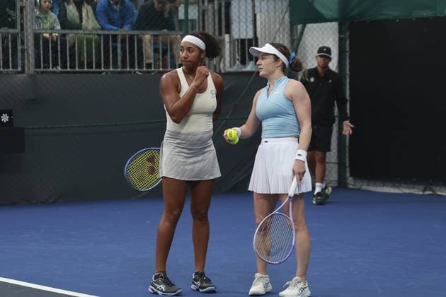 RECORD DATE NOT STATED Victoria Luiza Barros Nauhany Vitoria Leme da Silva lose at the SP Open. Sao Paulo (SP), 09 17 2026 Tennis SP Open Brazilians Victoria Luiza Barros and Nauhany Vitoria Leme da Silva lost to the pair formed by American Rasheeda McAdoo and Australian Alexandra Osborne by 2 sets to 1, with scores of 6 3, 6 7 and 10 6 in the match tie-break, in the first round of the SP Open, at Parque Villa-Lobos, in Sao Paulo.(Foto: Leco Viana Thenews2 imago images) SPO  Copyright: xLecoxVianax