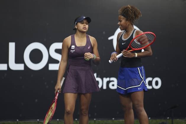 RECORD DATE NOT STATED Victoria Luiza Barros Nauhany Vitoria Leme da Silva lose at the SP Open. Sao Paulo (SP), 09 17 2026 Tennis SP Open Brazilians Victoria Luiza Barros and Nauhany Vitoria Leme da Silva lost to the pair formed by American Rasheeda McAdoo and Australian Alexandra Osborne by 2 sets to 1, with scores of 6 3, 6 7 and 10 6 in the match tie-break, in the first round of the SP Open, at Parque Villa-Lobos, in Sao Paulo.(Foto: Leco Viana Thenews2 imago images) SPO  Copyright: xLecoxVianax