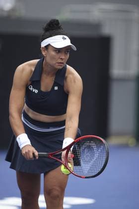 RECORD DATE NOT STATED gabriela dabrowski luisa stefani vencem no sp open Sao Paulo (SP), 09 17 2026 Tennis SP Open The duo formed by Canadian Gabriela Dabrowski and Brazilian Luisa Stefani defeated Brazilians Rebeca Pereira and Marjorie Souza by 2 sets to 0, with scores of 6 0 and 6 1, in the first round of the SP Open, at Villa-Lobos Park, in Sao Paulo.(Foto: Leco Viana Thenews2 imago images) SPO  Copyright: xLecoxVianax