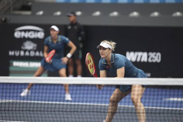 RECORD DATE NOT STATED gabriela dabrowski luisa stefani vencem no sp open Sao Paulo (SP), 09 17 2026 Tennis SP Open The duo formed by Canadian Gabriela Dabrowski and Brazilian Luisa Stefani defeated Brazilians Rebeca Pereira and Marjorie Souza by 2 sets to 0, with scores of 6 0 and 6 1, in the first round of the SP Open, at Villa-Lobos Park, in Sao Paulo.(Foto: Leco Viana Thenews2 imago images) SPO  Copyright: xLecoxVianax