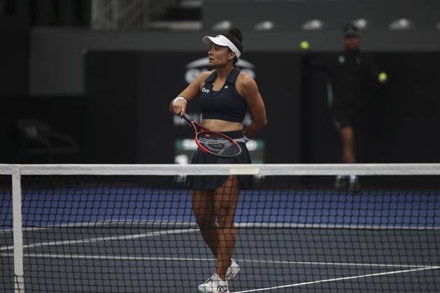 RECORD DATE NOT STATED gabriela dabrowski luisa stefani vencem no sp open Sao Paulo (SP), 09 17 2026 Tennis SP Open The duo formed by Canadian Gabriela Dabrowski and Brazilian Luisa Stefani defeated Brazilians Rebeca Pereira and Marjorie Souza by 2 sets to 0, with scores of 6 0 and 6 1, in the first round of the SP Open, at Villa-Lobos Park, in Sao Paulo.(Foto: Leco Viana Thenews2 imago images) SPO  Copyright: xLecoxVianax