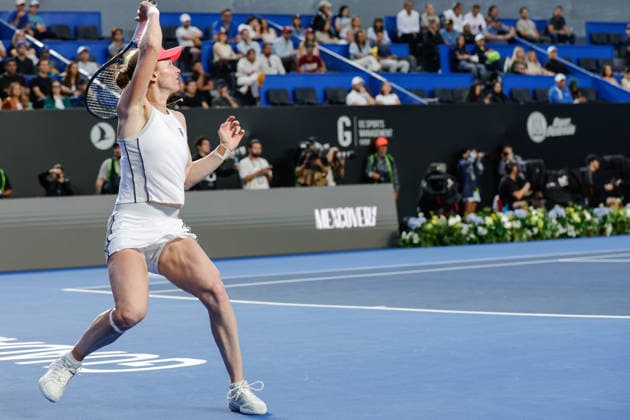 WTA GUADALAJARA OPEN 2026 WTA GUADALAJARA OPEN 2026 MARTA KOSTYUK VS LIUDMILA SAMSONOVA 09 17 2026 GUADALAJARA, JALISCO Action photo of Liudmila Samsonova during a match at the 2026 WTA Guadalajara Open, held at the Centro Panamericano de Tenis in Guadalajara, Jalisco, Mexico Action photo of Liudmila Samsonova, during a match at the 2026 WTA Guadalajara Open held at the Centro Panamericano de Tenis in Guadalajara, Jalisco, Mexico PHOTO BY IMAGENSHOP PHOTO AGENCY GUADALAJARA, JALISCO, MEXICO Copyright: xIMAGENSHOPxAGENCIAxFOTOGRAFICAx