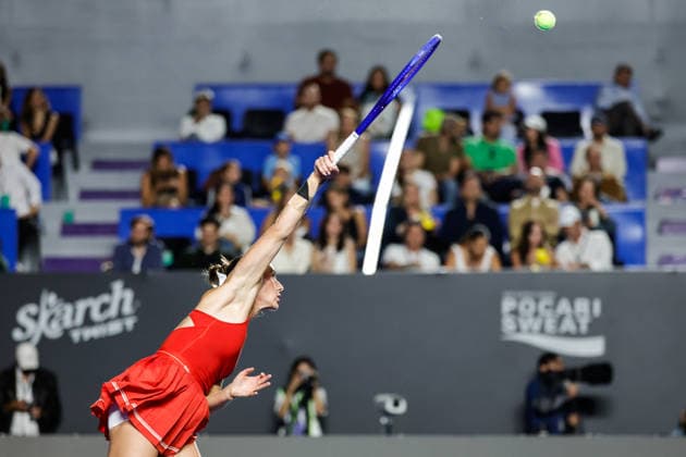 WTA GUADALAJARA OPEN 2026 WTA GUADALAJARA OPEN 2026 MARTA KOSTYUK VS LIUDMILA SAMSONOVA 09 17 2026 GUADALAJARA, JALISCO Action photo of Marta Kostyuk of Ukraine during a match at the 2026 WTA Guadalajara Open, held at the Centro Panamericano de Tenis in Guadalajara, Jalisco, Mexico. Action photo of Marta Kostyuk of Ukraine, during a match at the 2026 WTA Guadalajara Open held at the Centro Panamericano de Tenis in Guadalajara, Jalisco, Mexico. PHOTO BY IMAGENSHOP PHOTO AGENCY GUADALAJARA, JALISCO, MEXICO Copyright: xIMAGENSHOPxAGENCIAxFOTOGRAFICAx