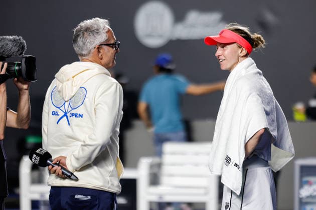 WTA GUADALAJARA OPEN 2026 WTA GUADALAJARA OPEN 2026 MARTA KOSTYUK VS LIUDMILA SAMSONOVA 09 17 2026 GUADALAJARA, JALISCO Action photo of Liudmila Samsonova during a match at the 2026 WTA Guadalajara Open, held at the Centro Panamericano de Tenis in Guadalajara, Jalisco, Mexico Action photo of Liudmila Samsonova, during a match at the 2026 WTA Guadalajara Open held at the Centro Panamericano de Tenis in Guadalajara, Jalisco, Mexico. PHOTO BY IMAGENSHOP PHOTO AGENCY, GUADALAJARA, JALISCO, MEXICO Copyright: xIMAGENSHOPxAGENCIAxFOTOGRAFICAx