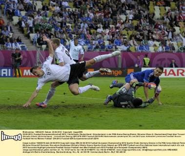 Football, EURO 2012, Germany vs Greece 4:2