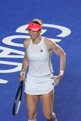 WTA GUADALAJARA OPEN 2026 WTA GUADALAJARA OPEN 2026 MARTA KOSTYUK VS LIUDMILA SAMSONOVA 09 17 2026 GUADALAJARA, JALISCO Action photo of Liudmila Samsonova during a match at the 2026 WTA Guadalajara Open, held at the Centro Panamericano de Tenis in Guadalajara, Jalisco, Mexico Action photo of Liudmila Samsonova, during a match at the WTA Guadalajara Open 2026 held at the Centro Panamericano de Tenis in Guadalajara, Jalisco, Mexico PHOTO BY IMAGENSHOP PHOTO AGENCY GUADALAJARA, JALISCO, MEXICO Copyright: xIMAGENSHOPxAGENCIAxFOTOGRAFICAx