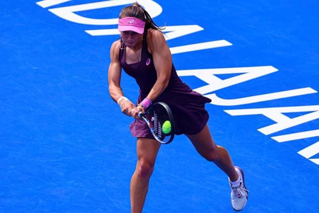 September 17, 2026: TO-45153- GUADALAJARA 2026. .La estadounidense Iva Jovic dio un paso m& xe1;s en la defensa de su t& xed;tulo en el Guadalajara Open 2026, luego de imponerse a la turca Zeynep S& xf6;nmez por 7-6(5) y 6-4, en los octavos de final del torneo disputado sobre la cancha dura del Centro Panamericano de Tenis. Jovic, segunda sembrada y campeona de la edici& xf3;n anterior, tuvo que emplearse a fondo ante una combativa S& xf6;nmez, pero respondi& xf3; en los momentos decisivos para quedarse con la victoria en un encuentro de dos horas y ocho minutos. Con este resultado, la estadounidense asegur& xf3; su lugar en los cuartos de final y mantiene firme su intenci& xf3;n de repetir el campeonato en Guadalajara..Guadalajara, Jalisco. Clasos.com.mx - ZUMAcs4_ 20260917_faa_cs4_043 Copyright: xDiegoxMorenox