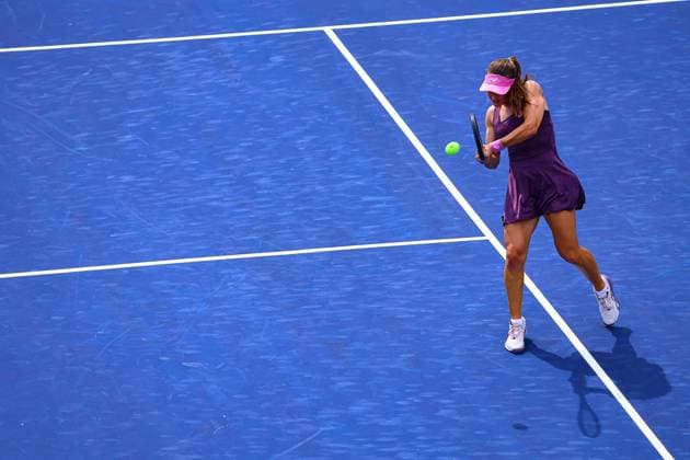 September 17, 2026: TO-45153- GUADALAJARA 2026. .La estadounidense Iva Jovic dio un paso m& xe1;s en la defensa de su t& xed;tulo en el Guadalajara Open 2026, luego de imponerse a la turca Zeynep S& xf6;nmez por 7-6(5) y 6-4, en los octavos de final del torneo disputado sobre la cancha dura del Centro Panamericano de Tenis. Jovic, segunda sembrada y campeona de la edici& xf3;n anterior, tuvo que emplearse a fondo ante una combativa S& xf6;nmez, pero respondi& xf3; en los momentos decisivos para quedarse con la victoria en un encuentro de dos horas y ocho minutos. Con este resultado, la estadounidense asegur& xf3; su lugar en los cuartos de final y mantiene firme su intenci& xf3;n de repetir el campeonato en Guadalajara..Guadalajara, Jalisco. Clasos.com.mx Sports News - September 17, 2026  - ZUMAcs4_ 20260917_faa_cs4_078 Copyright: xDiegoxMorenox