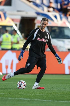 SOCCER - UEFA Europa League - PFC Levski vs. FC Red Bull Salzburg Photo by IPA ABACAPRESS.COM88642019 - Salzburg s Christian Fruchtl during warm-ups before the Europa League match between PFC Levski and FC Red Bull Salzburg at Vasil Levski National Stadium in Sofia, Bulgaria, on September 17, 2026 Sofia Bulgaria  Copyright: xIPAxSport ABACAx