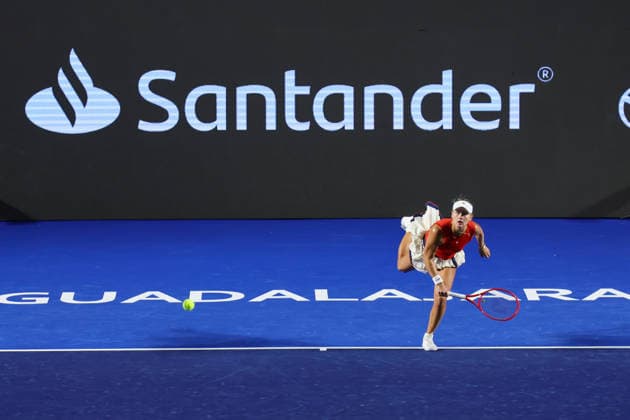 WTA GUADALAJARA OPEN 2026 WTA GUADALAJARA OPEN 2026 PEYTON STEARNS VS SLOANE STEPHENS 09 17 2026 GUADALAJARA, JALISCO Action photo of Peyton Stearns of the United States during a match at the 2026 WTA Guadalajara Open, held at the Centro Panamericano de Tenis in Guadalajara, Jalisco, Mexico. Action photo of Peyton Stearns of the United States, during a match of the 2026 WTA Guadalajara Open held at the Centro Panamericano de Tenis in Guadalajara, Jalisco, Mexico. PHOTO BY IMAGENSHOP PHOTO AGENCY GUADALAJARA, JALISCO, MEXICO Copyright: xIMAGENSHOPxAGENCIAxFOTOGRAFICAx
