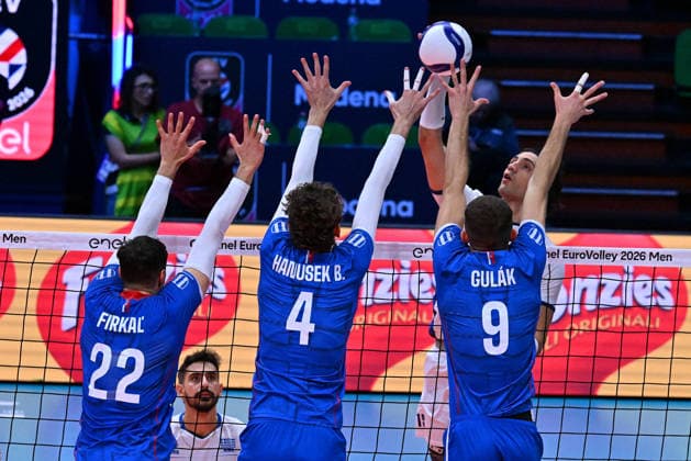 VOLLEYBALL - CEV Eurovolley Men - Slovakia vs. Greece Photo by IPA ABACAPRESS.COM88642411 - RAPTIS Alexandros (Greece) Modena Italy  Copyright: xIPAxSport ABACAx