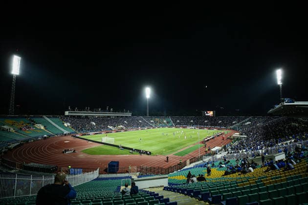 SOCCER - UEFA Europa League - PFC Levski vs. FC Red Bull Salzburg Photo by IPA ABACAPRESS.COM88644662 - General view during the Europa League match between PFC Levski and FC Red Bull Salzburg at Vasil Levski National Stadium in Sofia, Bulgaria, on September 17, 2026 Sofia Bulgaria  Copyright: xIPAxSport ABACAx