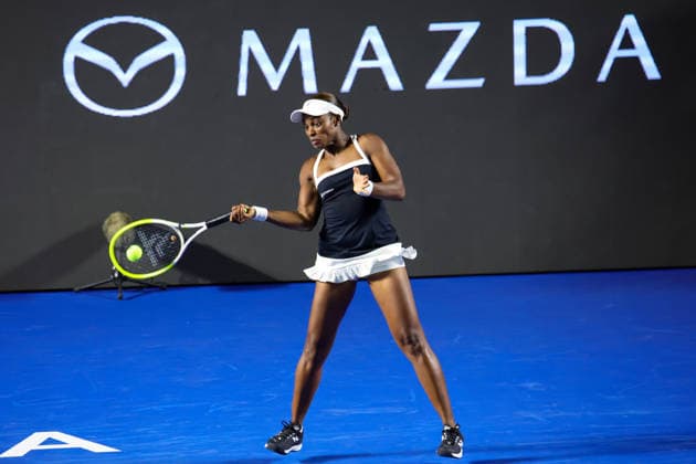 WTA GUADALAJARA OPEN 2026 WTA GUADALAJARA OPEN 2026 PEYTON STEARNS VS SLOANE STEPHENS 09 17 2026 GUADALAJARA, JALISCO Action photo of Sloane Stephens of the United States during a match at the 2026 WTA Guadalajara Open, held at the Centro Panamericano de Tenis in Guadalajara, Jalisco, Mexico Action photo of Sloane Stephens of the United States, during a match at the 2026 WTA Guadalajara Open held at the Centro Panamericano de Tenis in Guadalajara, Jalisco, Mexico. PHOTO BY IMAGENSHOP PHOTO AGENCY GUADALAJARA, JALISCO, MEXICO Copyright: xIMAGENSHOPxAGENCIAxFOTOGRAFICAx