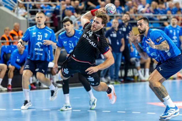 EHF Champions League - Orlen Wisla Plock v MT Melsungen Johannes Golla during the match EHF Champions League Men match between Orlen Wisla Plock and MT Melsungen in Plock, Poland on September 17, 2026 Plock Poland  Copyright: xAndrzejxIwanczukx originalFilename:iwanczuk-ehfchamp260917_nppnj.jpg