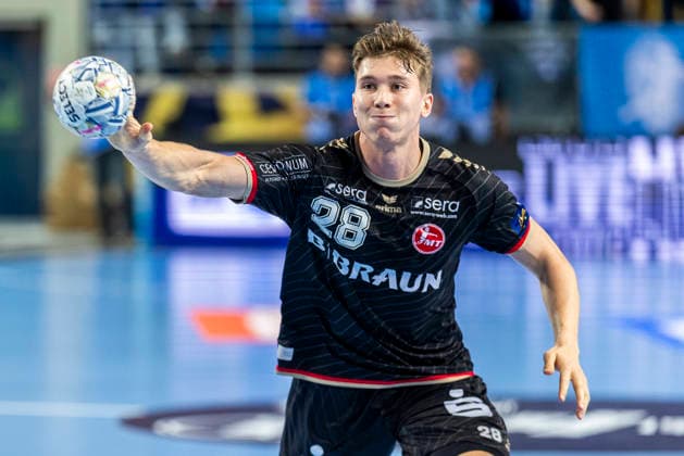 EHF Champions League - Orlen Wisla Plock v MT Melsungen Luca Sigrist during the match EHF Champions League Men match between Orlen Wisla Plock and MT Melsungen in Plock, Poland on September 17, 2026 Plock Poland  Copyright: xAndrzejxIwanczukx originalFilename:iwanczuk-ehfchamp260917_nprQD.jpg