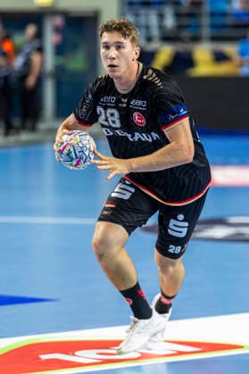 EHF Champions League - Orlen Wisla Plock v MT Melsungen Luca Sigrist during the match EHF Champions League Men match between Orlen Wisla Plock and MT Melsungen in Plock, Poland on September 17, 2026 Plock Poland  Copyright: xAndrzejxIwanczukx originalFilename:iwanczuk-ehfchamp260917_npSoQ.jpg