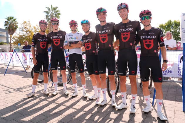 Tudor Pro Cycling Team during the Giro d™Abruzzo, stage 4 from Silvi to Controguerra (182 km) - Abruzzo, Italy - Friday, September 18, 2026. - cycling.  Copyright: xFabioxFerrari LaPressex