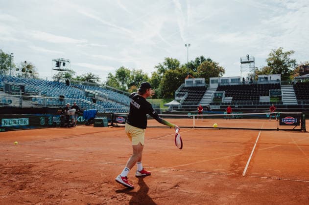 Tennis, Davis Cup, Austria v Belgium
