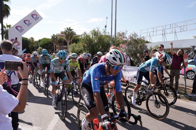 Start race during the Giro d™Abruzzo, stage 4 from Silvi to Controguerra (182 km) - Abruzzo, Italy - Friday, September 18, 2026. - cycling.  Copyright: xMassimoxPaolone LaPressex