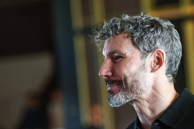 Belgium s head coach Mark van Bommel is pictured during a press conference, PK, Pressekonferenz to announce the selection of the Red Devils, the Belgian national soccer team, at the national training center in Tubize, Friday 18 September 2026. The team is preparing for fixtures in the UEFA Nations League competition. BRUNOxFAHY  x186843249x