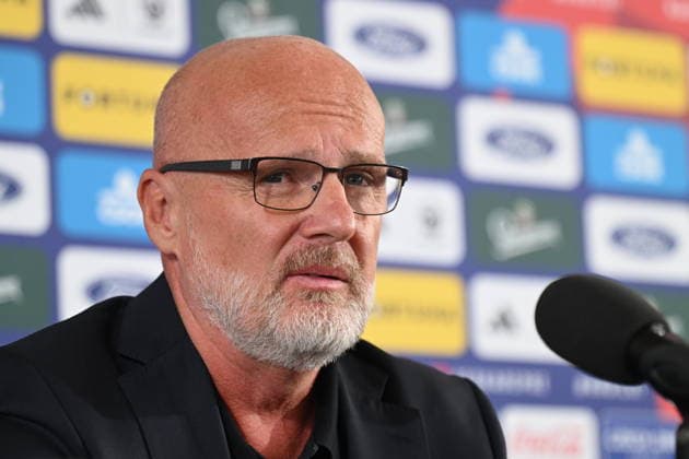 The press conference, PK, Pressekonferenz of the Czech national soccer team and the Under-21 team regarding the roster for the September and October matches, was held in Prague, Czech Republic, on September 18, 2026. On the photo speaks Michal Bilek, head coach of the Under-21 national team, Nationalteam (CTKxPhoto KaterinaxSulova) CTKPhotoP2026091803431  CTKPhotoP2026091803431