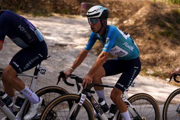 Italy s Alessandro Fancellu of MBH Bank CSB Telecom Fort during the Giro d™Abruzzo, stage 4 from Silvi to Controguerra (182 km) - Abruzzo, Italy - Friday, September 18, 2026. - cycling.  Copyright: xFabioxFerrari LaPressex