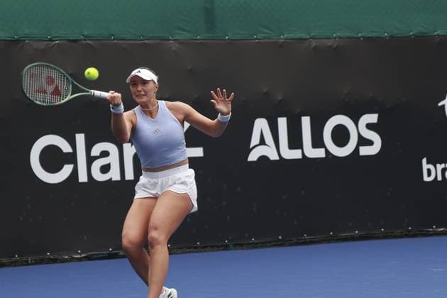 RECORD DATE NOT STATED alina charaeva vence elina avanesyan por 2 sets a 0 no sp open Sao Paulo (SP), 09 17 2026 Tennis SP Open Armenian tennis player Alina Charaeva defeated her compatriot Elina Avanesyan by 2 sets to 0, with partial scores of 6 2 and 6 3, this Thursday (17), in the round of 16 of the SP Open, at Villa-Lobos Park, in Sao Paulo.(Foto: Leco Viana Thenews2 imago images) SPO  Copyright: xLecoxVianax