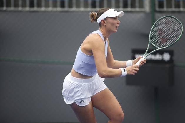 RECORD DATE NOT STATED alina charaeva vence elina avanesyan por 2 sets a 0 no sp open Sao Paulo (SP), 09 17 2026 Tennis SP Open Armenian tennis player Alina Charaeva defeated her compatriot Elina Avanesyan by 2 sets to 0, with partial scores of 6 2 and 6 3, this Thursday (17), in the round of 16 of the SP Open, at Villa-Lobos Park, in Sao Paulo.(Foto: Leco Viana Thenews2 imago images) SPO  Copyright: xLecoxVianax