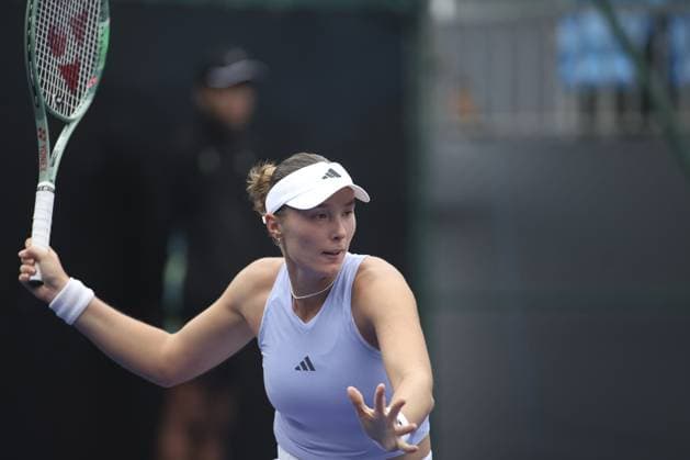 RECORD DATE NOT STATED alina charaeva vence elina avanesyan por 2 sets a 0 no sp open Sao Paulo (SP), 09 17 2026 Tennis SP Open Armenian tennis player Alina Charaeva defeated her compatriot Elina Avanesyan by 2 sets to 0, with partial scores of 6 2 and 6 3, this Thursday (17), in the round of 16 of the SP Open, at Villa-Lobos Park, in Sao Paulo.(Foto: Leco Viana Thenews2 imago images) SPO  Copyright: xLecoxVianax
