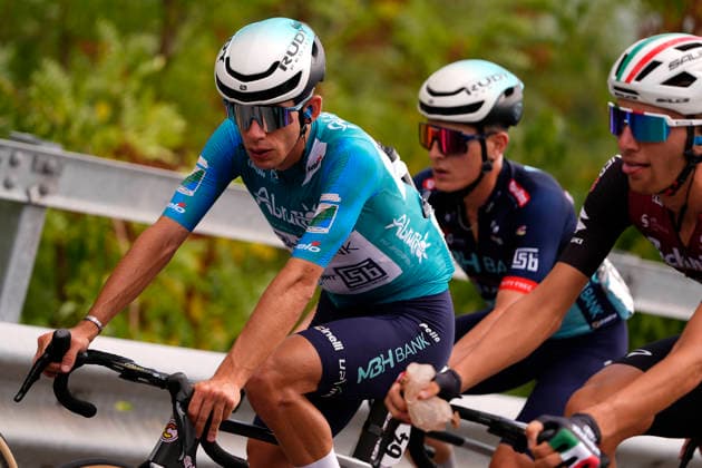 Italy s Alessandro Fancellu of MBH Bank CSB Telecom Fort during the Giro d™Abruzzo, stage 4 from Silvi to Controguerra (182 km) - Abruzzo, Italy - Friday, September 18, 2026. - cycling.  Copyright: xFabioxFerrari LaPressex