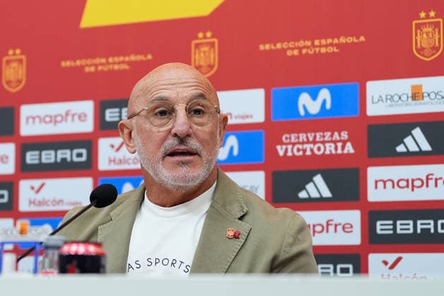 September 18, 2026, Las Rozas, Madrid, Spain: Luis de la Fuente, head coach of Spain, attends a press conference, PK, Pressekonferenz to announce the squad list ahead of the UEFA Nations League 2026 27 matches against Croatia, England and Czech Republic on September 18, 2026, in Las Rozas, Madrid, Spain. Las Rozas Spain - ZUMAa181 20260918_zaa_a181_088 Copyright: xDennisxAgyemanx