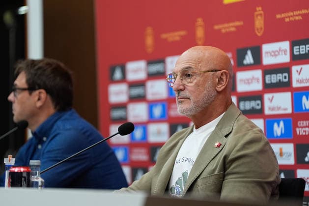 September 18, 2026, Las Rozas, Madrid, Spain: Luis de la Fuente, head coach of Spain, attends a press conference, PK, Pressekonferenz to announce the squad list ahead of the UEFA Nations League 2026 27 matches against Croatia, England and Czech Republic on September 18, 2026, in Las Rozas, Madrid, Spain. Las Rozas Spain - ZUMAa181 20260918_zaa_a181_102 Copyright: xDennisxAgyemanx