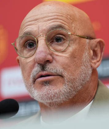 September 18, 2026, Las Rozas, Madrid, Spain: Luis de la Fuente, head coach of Spain, attends a press conference, PK, Pressekonferenz to announce the squad list ahead of the UEFA Nations League 2026 27 matches against Croatia, England and Czech Republic on September 18, 2026, in Las Rozas, Madrid, Spain. Luis De La Fuente Press Conference - UEFA Nations League - ZUMAa181 20260918_zaa_a181_103 Copyright: xDennisxAgyemanx