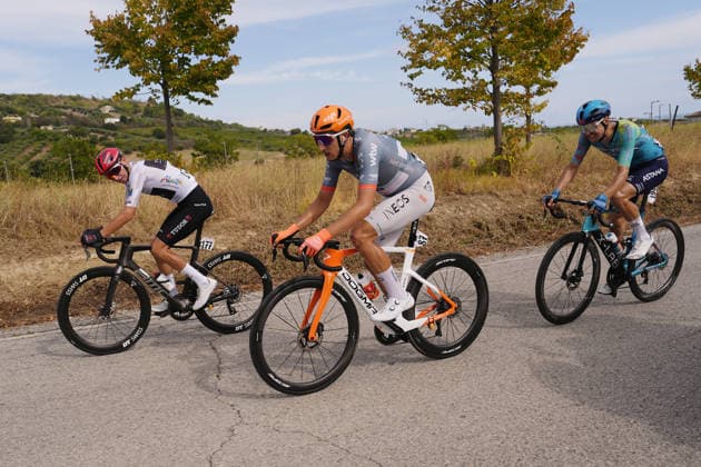 France s KÃ vin Vauquelin of Netcompany Ineos winner of the stage during the Giro d™Abruzzo, stage 4 from Silvi to Controguerra (182 km) - Abruzzo, Italy - Friday, September 18, 2026. - cycling.  Copyright: xFabioxFerrari LaPressex