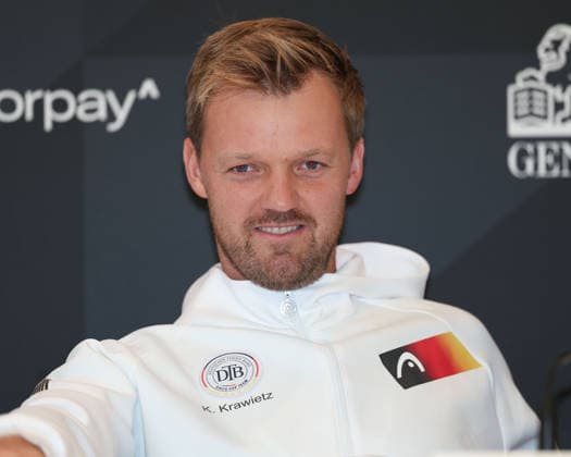 Davis Cup Draw Ceremony: Germany vs. Croatia, Team Germany (Kevin Krawietz), Heristo Arena, Halle, Westphalia, Germany; Tennis; Davis Cup 20026; Davis Cup; Heristo Arena; Halle; Westphalia; North Rhine-Westphalia; Germany; September 18, 2026 Copyright: xJuergenxHasenkopfx