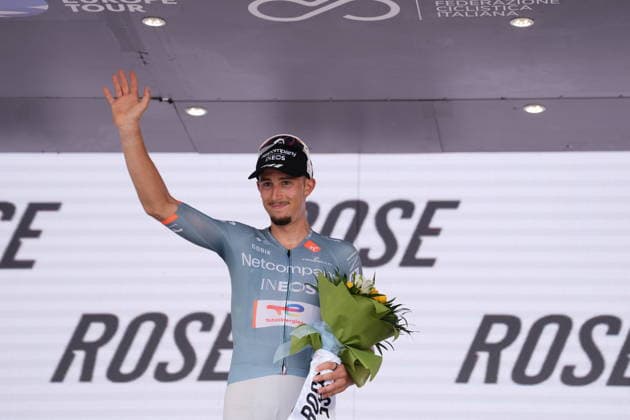 during the Giro d™Abruzzo, stage 4 from Silvi to Controguerra (182 km) - Abruzzo, Italy - Friday, September 18, 2026. - cycling.  Copyright: xMassimoxPaolone LaPressex
