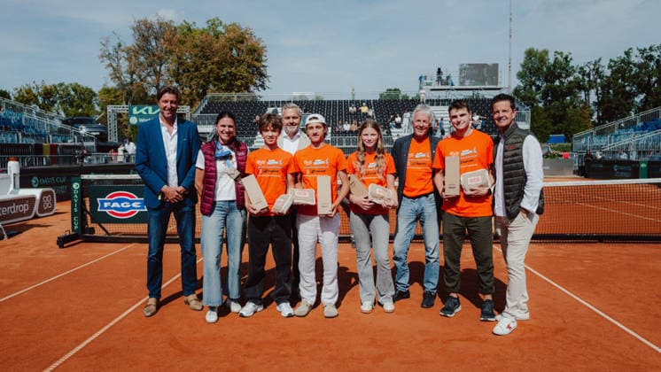 TENNIS - Davis Cup, AUT vs BEL VIENNA,AUSTRIA,18.SEP.26 - TENNIS - ITF Davis Cup, qualification round 2, Austria vs Belgium. Image shows .  GEPAxpictures xAlexanderxSolc