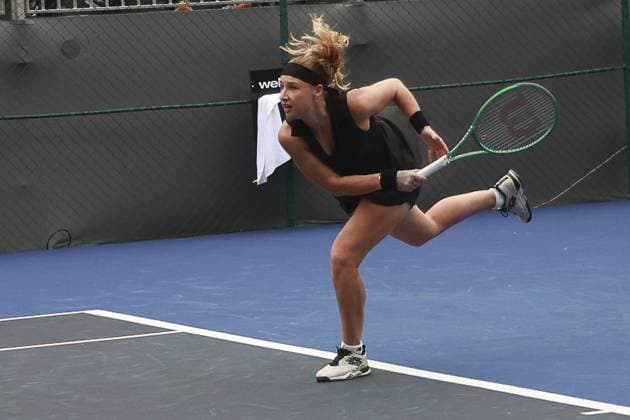 RECORD DATE NOT STATED Anna Blinkova defeats Vendula Valdmannova in the Round of 16 of the Sao Paulo Open. Sao Paulo (SP), 09 17 2026 Tennis SP Open Russian tennis player Anna Blinkova defeated Czech player Vendula Valdmannova in two sets, with scores of 6 3 and 6 0, this Thursday (17), in the round of 16 of the SP Open, at Parque Villa-Lobos, in Sao Paulo.(Foto: Leco Viana Thenews2 imago images) SPO  Copyright: xLecoxVianax