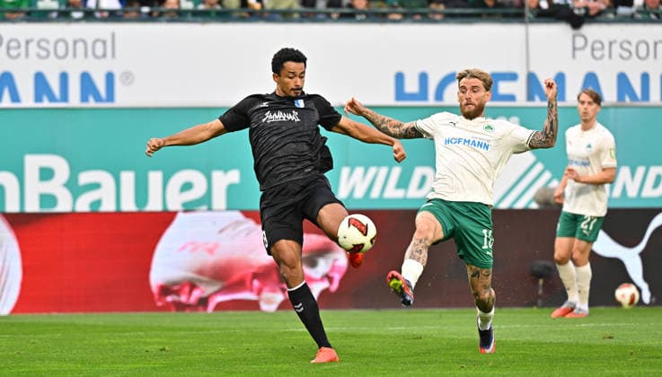 Football, 2nd Bundesliga, SpVgg Greuther Fürth v 1. FC Magdeburg