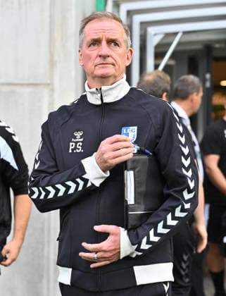 September 18, 2026 Soccer Season 2026–2027, 2nd Bundesliga, Matchday 6: SpVgg Greuther Fürth vs. Kleeblatt FC Magdeburg (FCM). Sports photo by Zink xwoxzix. DFL regulations prohibit any use of photographs as image sequences and or quasi-video For editorial use only: Petrik Sander, Coach, 1. FC Magdeburg FCM