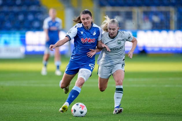 Football, Women's, 1st Bundesliga, TSG 1899 Hoffenheim v VfL Wolfsburg