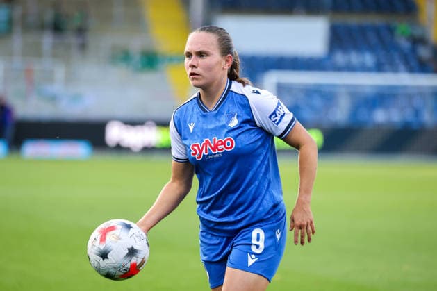 Marie Steiner, TSG 1899 Hoffenheim, Women s Bundesliga, Matchday 5, TSG 1899 Hoffenheim vs. VfL Wolfsburg on September 18, 2026, at the Dietmar Hopp Stadium in Hoffenheim, Germany; Hoffenheim, Dietmar Hopp Stadium, Germany Copyright: xFranzxReindelx