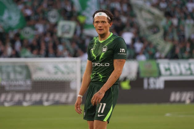 September 18, 2026, xgox, Soccer, 2. Bundesliga, VfL Wolfsburg vs. SV Darmstadt 98, Fabian Reese (Wolfsburg), 11. DFL and DFB regulations prohibit any use of photographs as image sequences and or quasi-video (Wolfsburg)