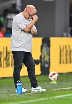 September 18, 2026 Soccer Season 2026–2027, Matchday 2, Bundesliga, SpVgg Greuther Fürth vs. Kleeblatt FC Magdeburg, FCM, Sports Photo by Zink xwoxzix. DFL regulations prohibit any use of photographs as image sequences and or quasi-video For editorial use only. Heiko Vogel, coach of SpVgg Greuther Fürth, is disappointed. Disappointment
