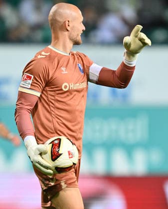 September 18, 2026 Soccer Season 2026–2027, Bundesliga 2, Matchday 6: SpVgg Greuther Fürth vs. Kleeblatt FC Magdeburg, FCM Sports Photo by Zink xwoxzix. DFL regulations prohibit any use of photographs as image sequences and or quasi-video For editorial use only. Dominik Reimann 1, FC Magdeburg