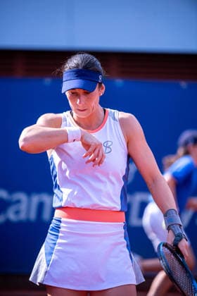 September 18, 2026, Valencia, Valencia, Spain: ALICIA LINANA HERRERO of Spain in action against IRENE BURILLO of Spain during the BBVA Open International Valencia, a WTA, Tennis Damen 125 event Quater Final at Sporting Tennis Valencia Valencia Spain - ZUMAs385 20260918_zsp_s385_002 Copyright: xLeopoldxSoglox