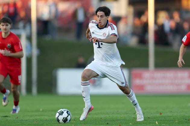 September 18, 2026, Men s Soccer, 2026–2027 Season, Bavarian Regional League, Matchday 10: TSV Aubstadt vs. FC Bayern Munich II, David Michael Santos Daiber 6, FC Bayern Munich II, Sulzfeld Schulstadion, Aubstadt, NGN Arena, Bavaria, Germany