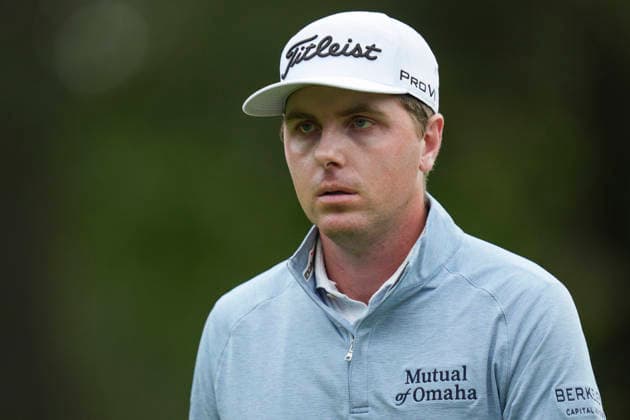 VIRGINIA WATER, ENGLAND - SEPTEMBER 18: Ryan Gerard (USA) after his round of 65 in Round 2 at the BMW PGA, Golf Herren Championship at Wentworth Golf Club, Virginia Water on September 18, 2026 in Surrey, England The BMW PGA Championship